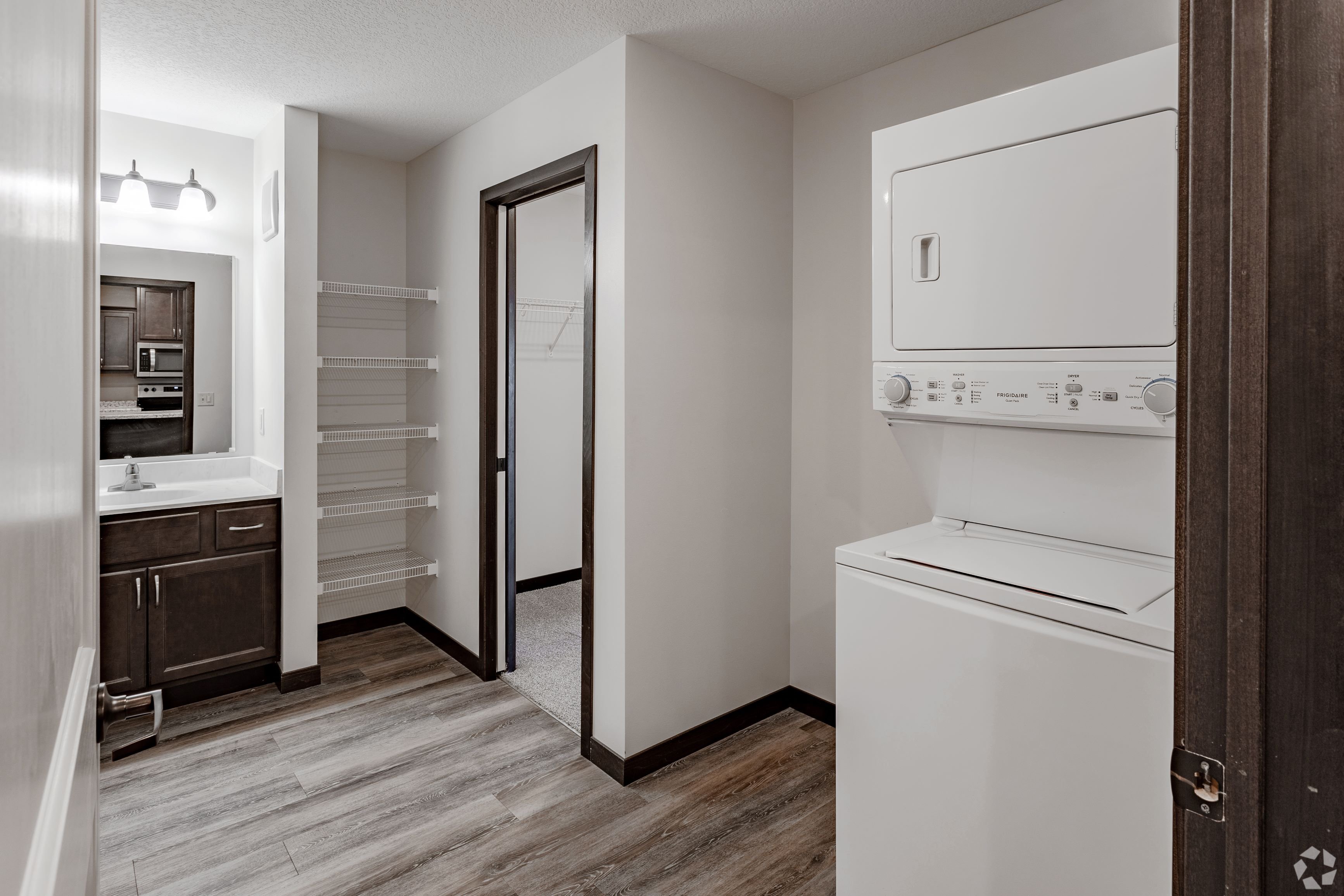 bathroom at Rivertown Residencial Suites located in Monticello, MN